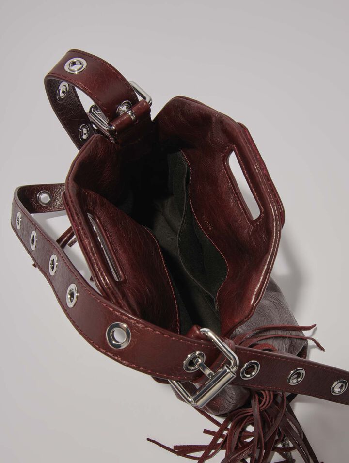 Bolso Miss M mini de cuero 