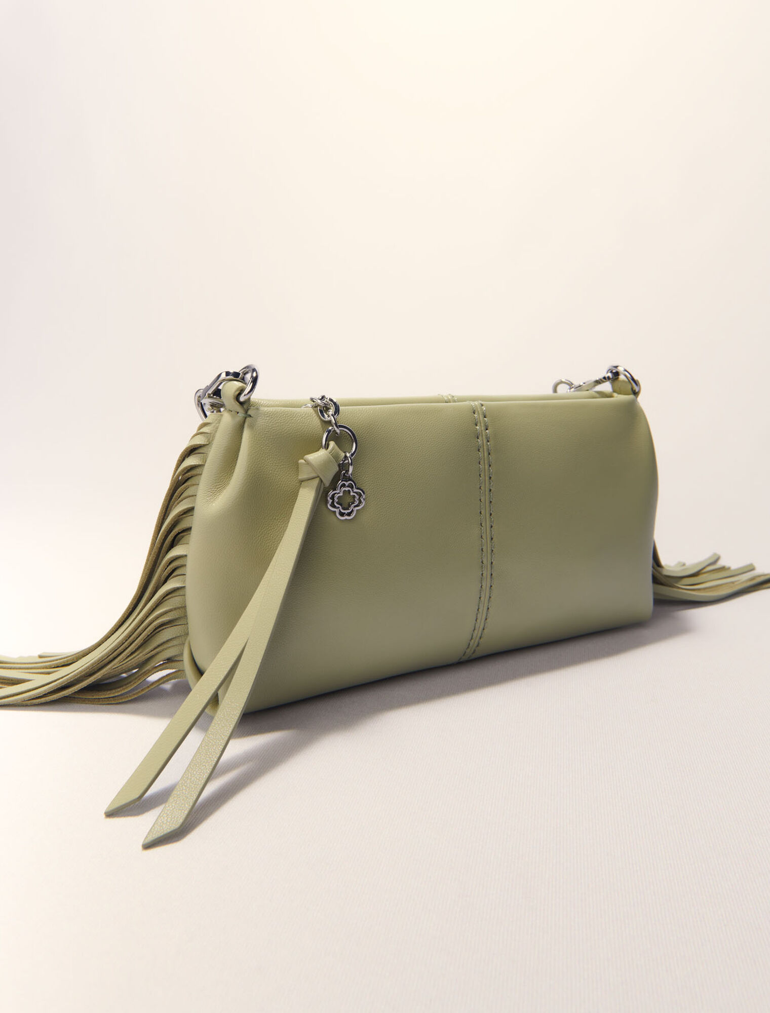Cartera Miss M pouch de piel lisa