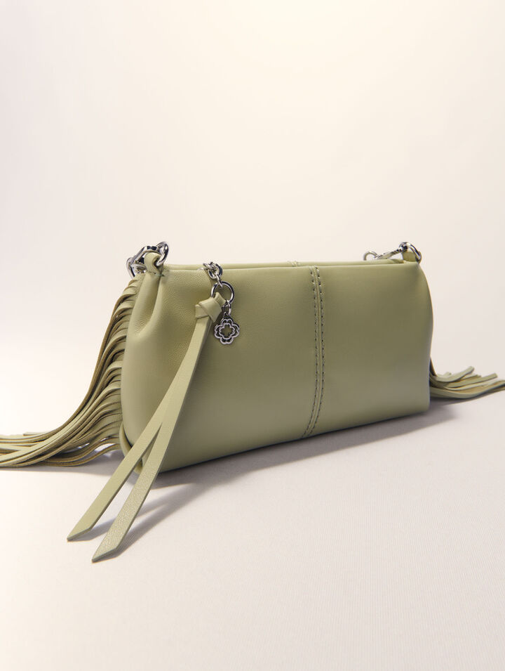 Cartera Miss M pouch de piel lisa