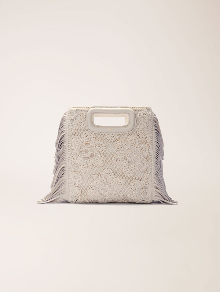 Bolso M de ganchillo