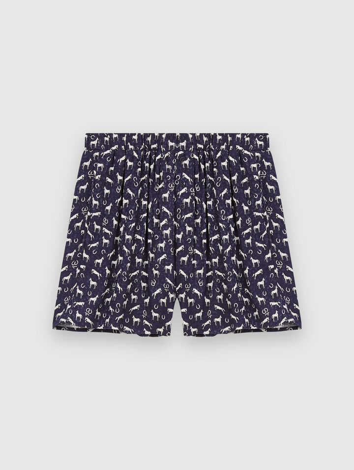 Bermudas estampadas