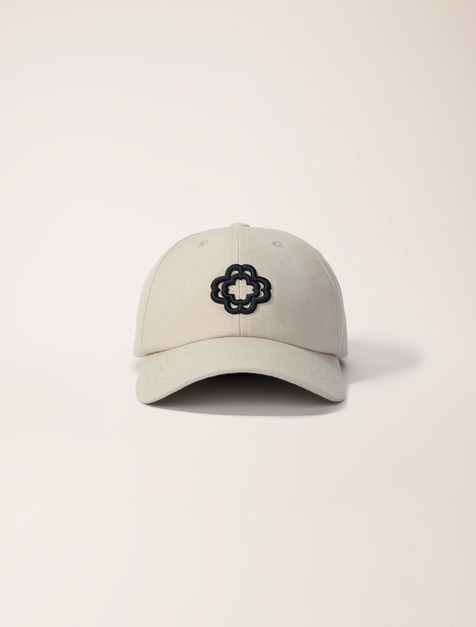 Gorra de lino y algodón
