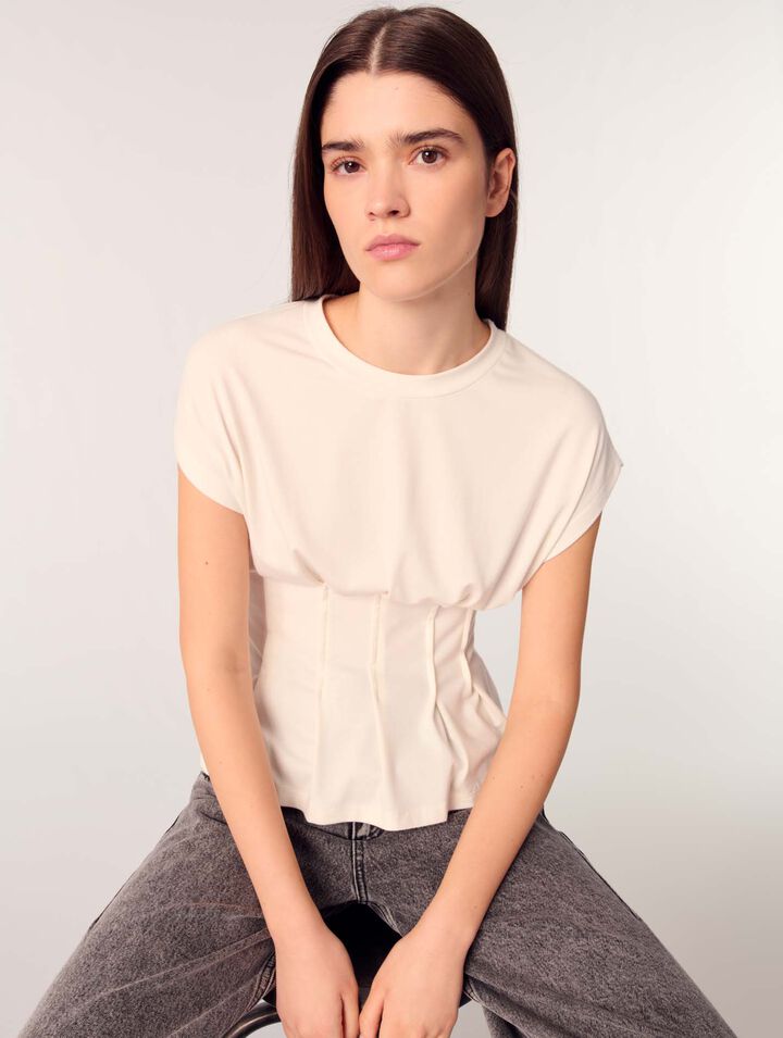 Camiseta con pinzas