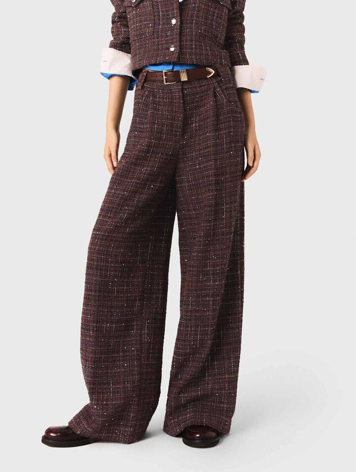 Pantalón de tweed