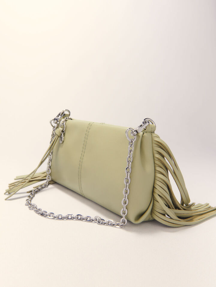 Cartera Miss M pouch de piel lisa