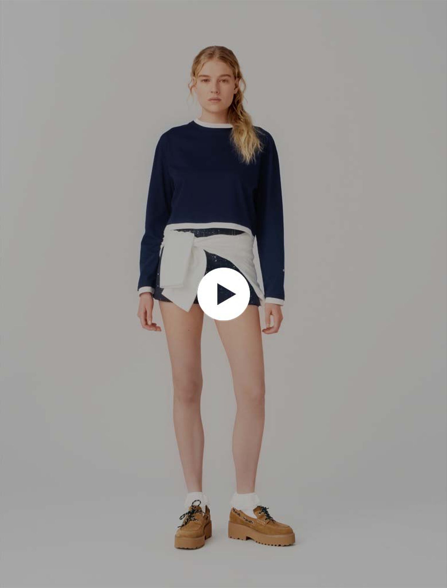 Camiseta efecto superpuesto