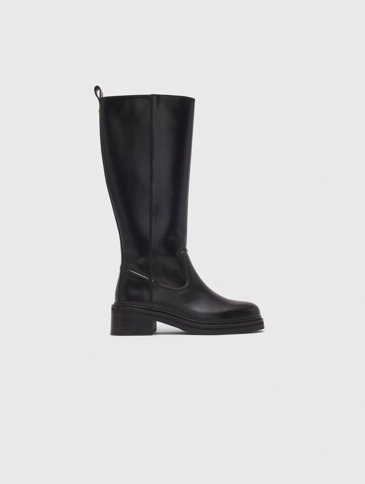 Botas de cuero