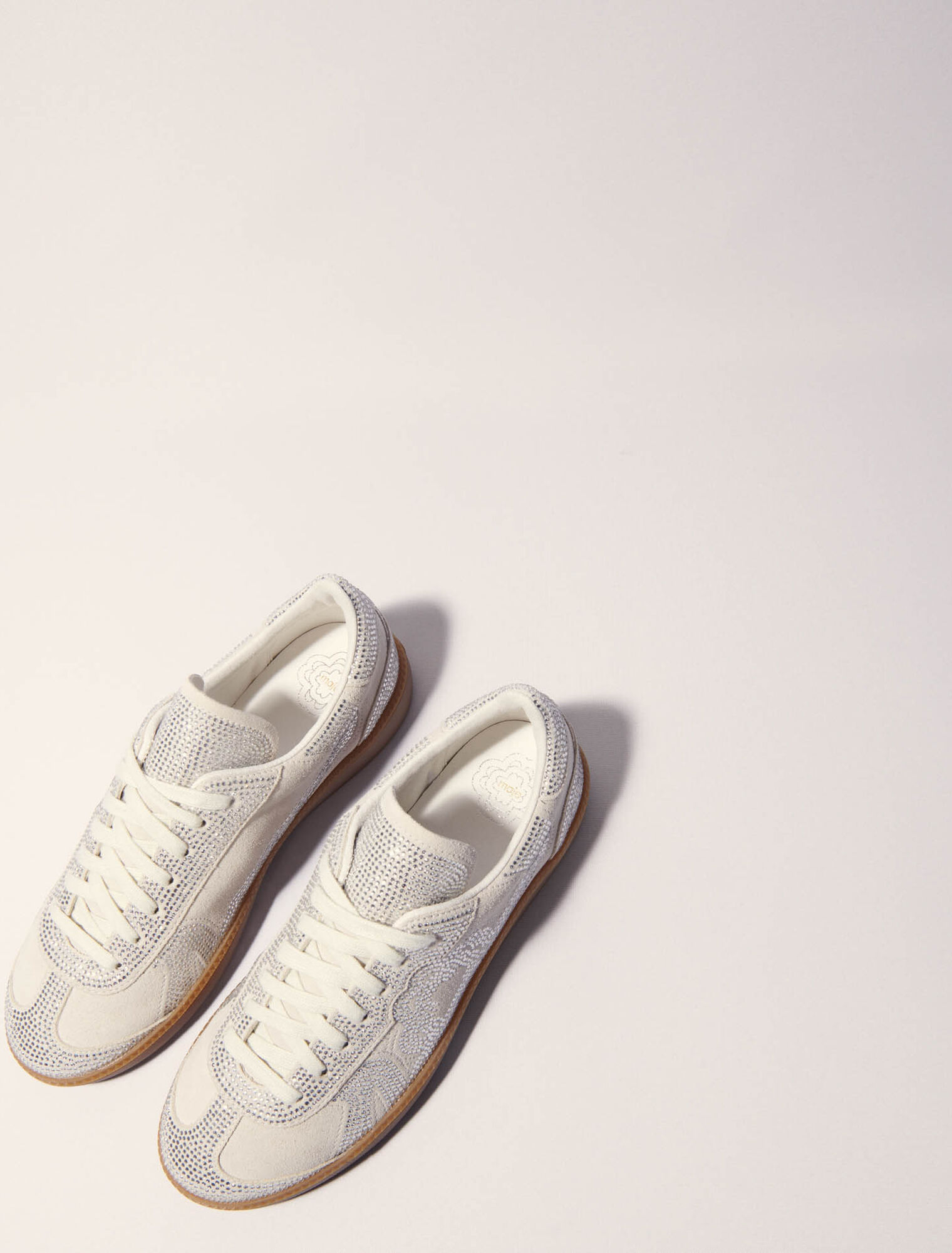 Zapatillas casual de estrás