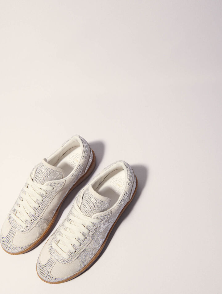 Zapatillas casual de estrás