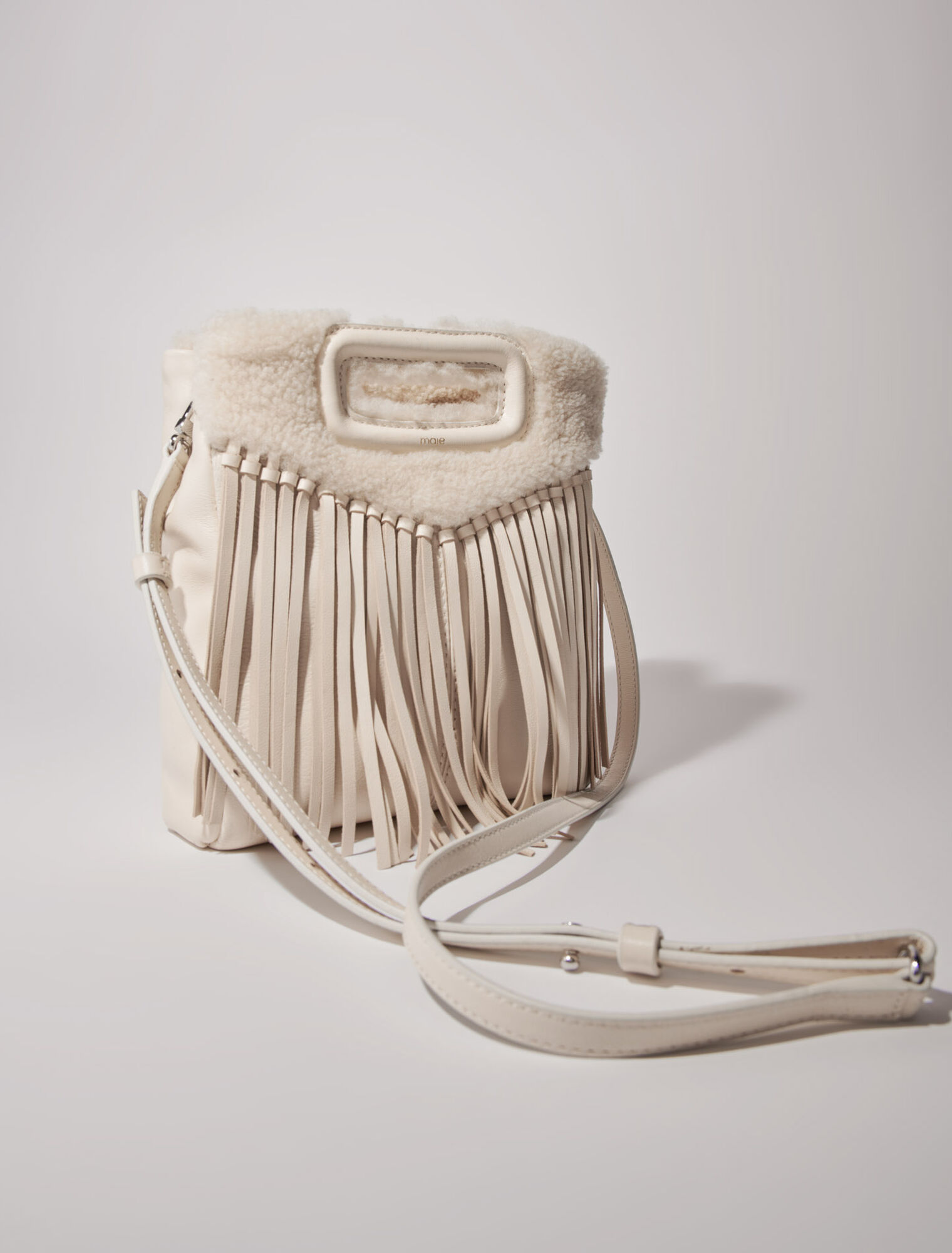 Bolso M de pelo sintético