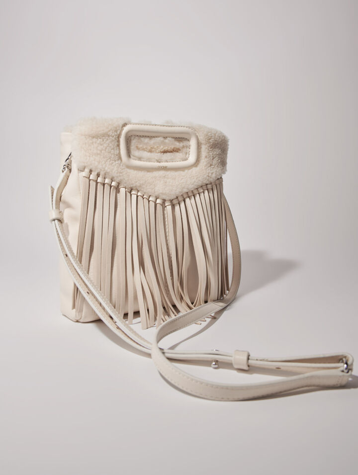 Bolso M de pelo sintético