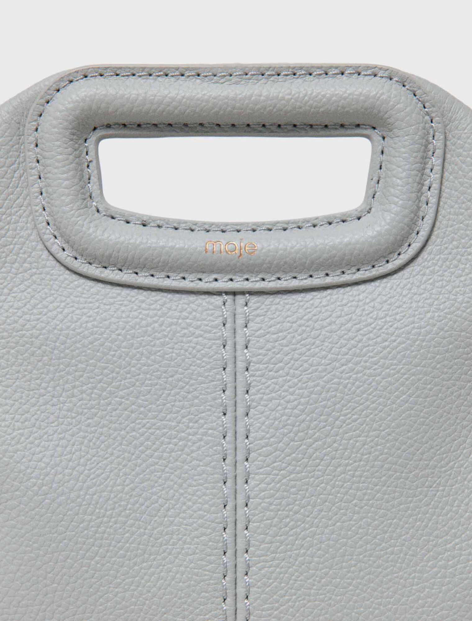 Bolso Miss M de cuero granulado