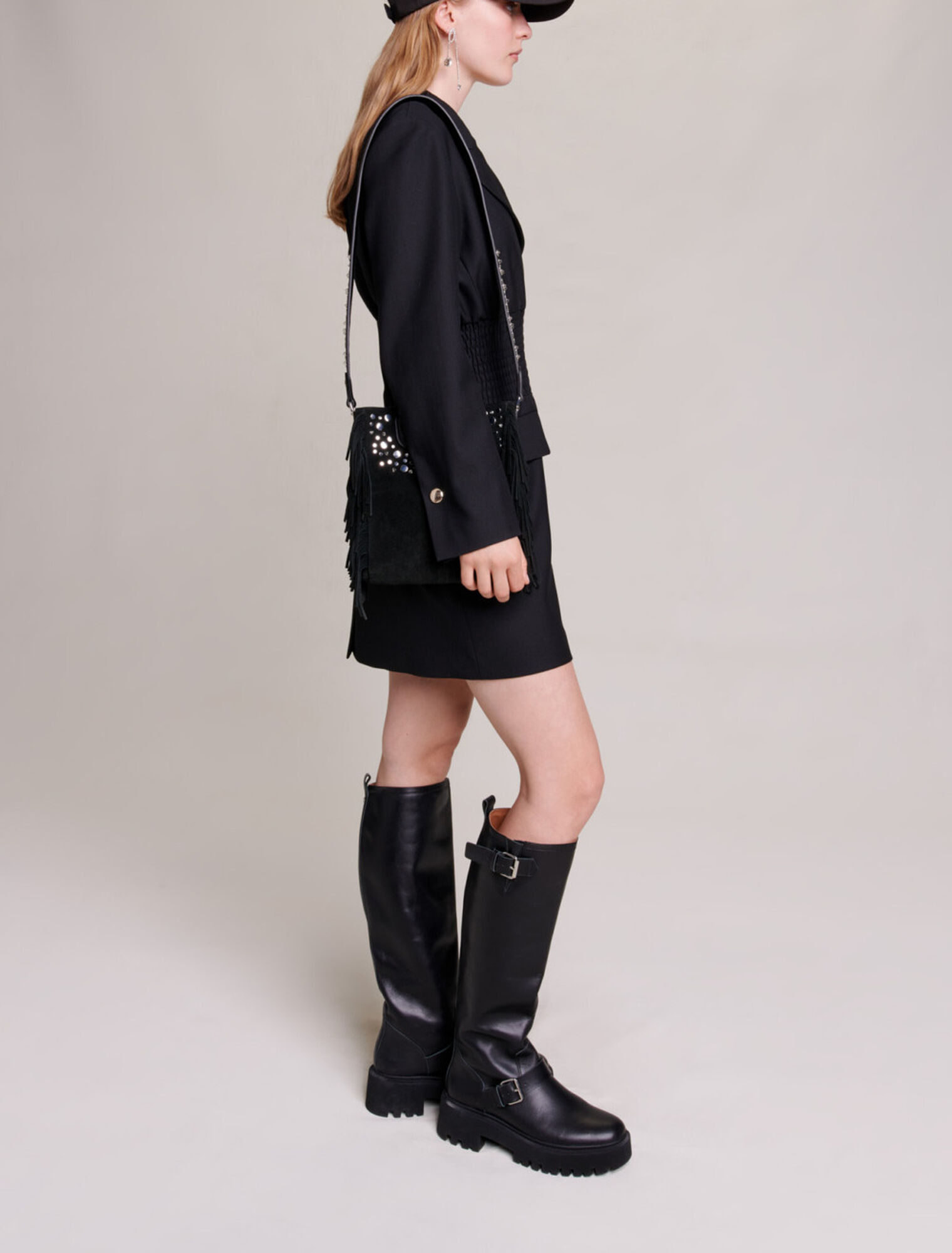 Vestido corto de esmoquin