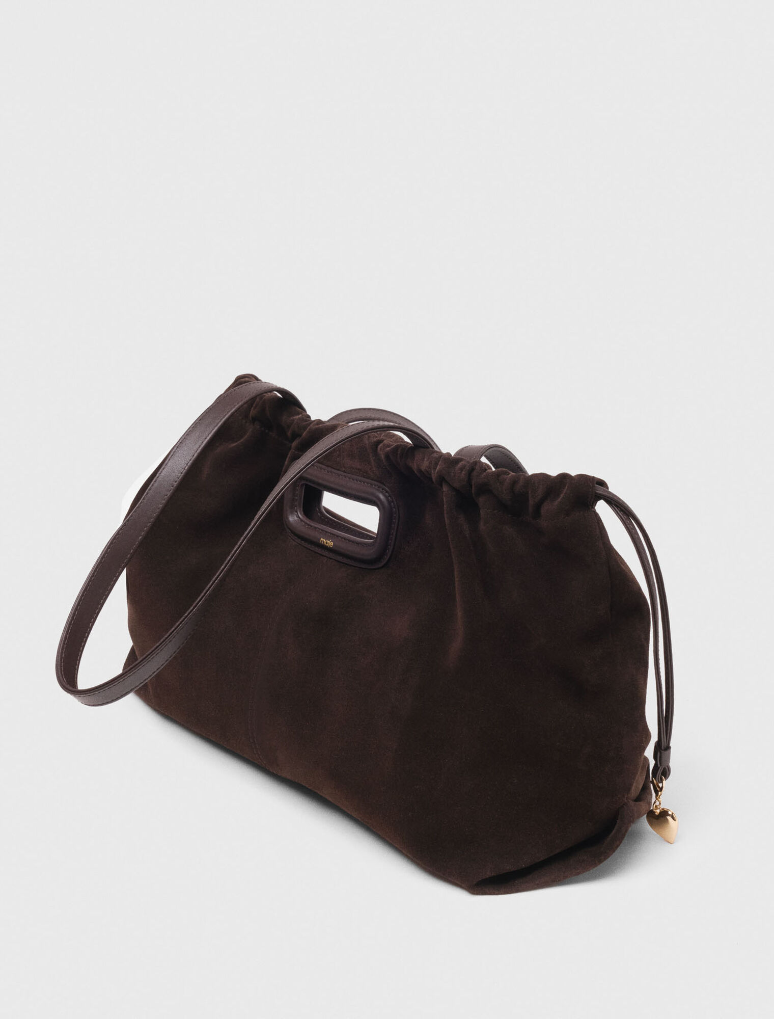 Bolso M tote de piel serraje