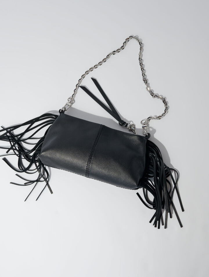 Cartera Miss M pouch de piel lisa