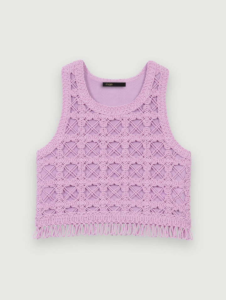 Top de crochet