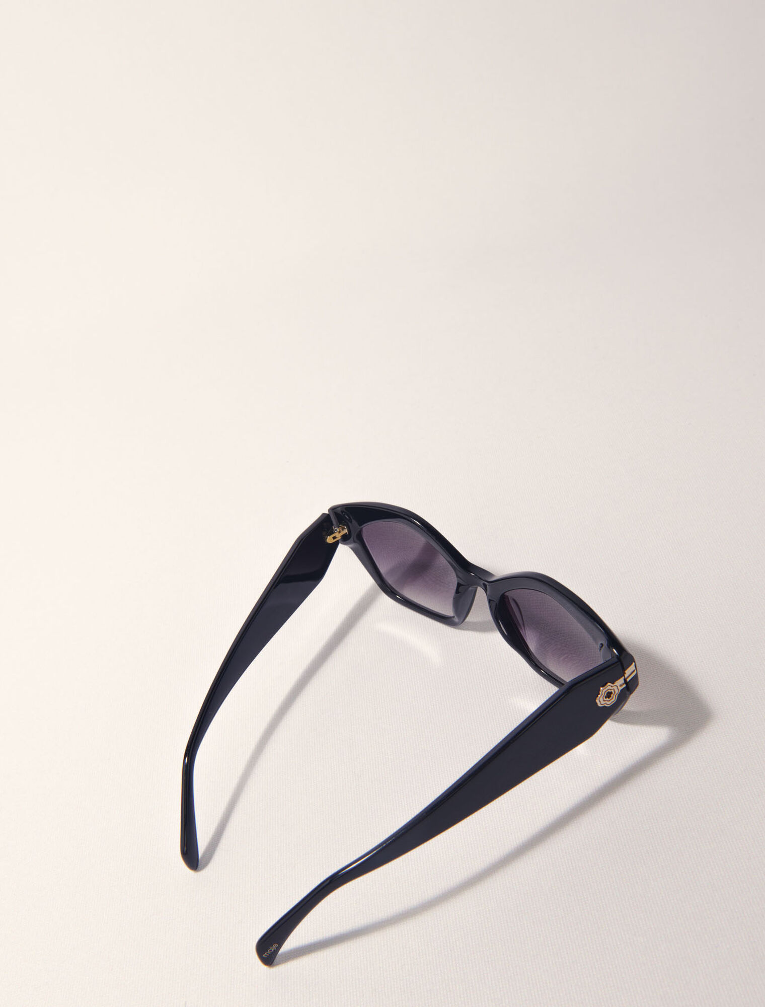 Gafas cat eye de acetato negro
