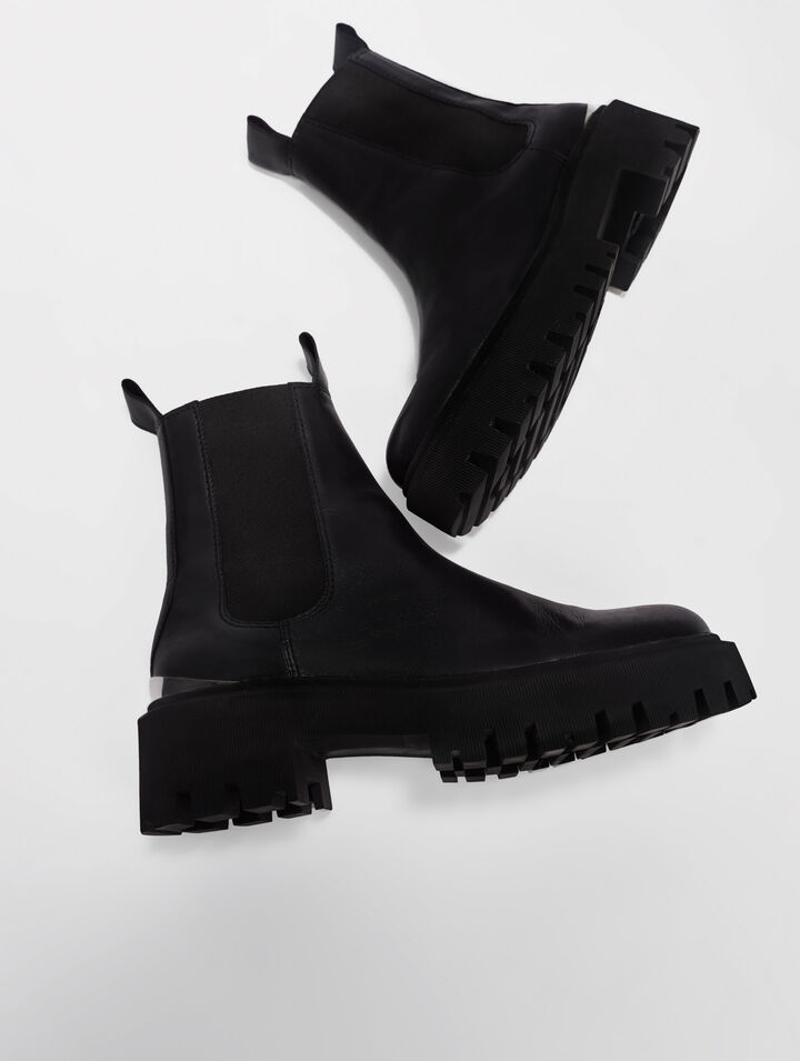 Botas Chelsea con plataforma