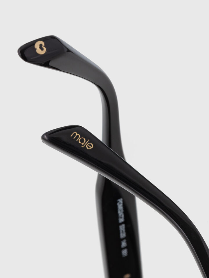 Gafas ovaladas de acetato