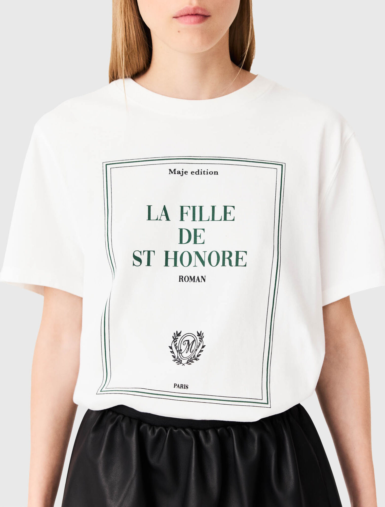 Camiseta oversize con estampado