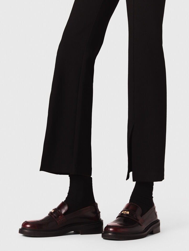 Pantalones con abertura