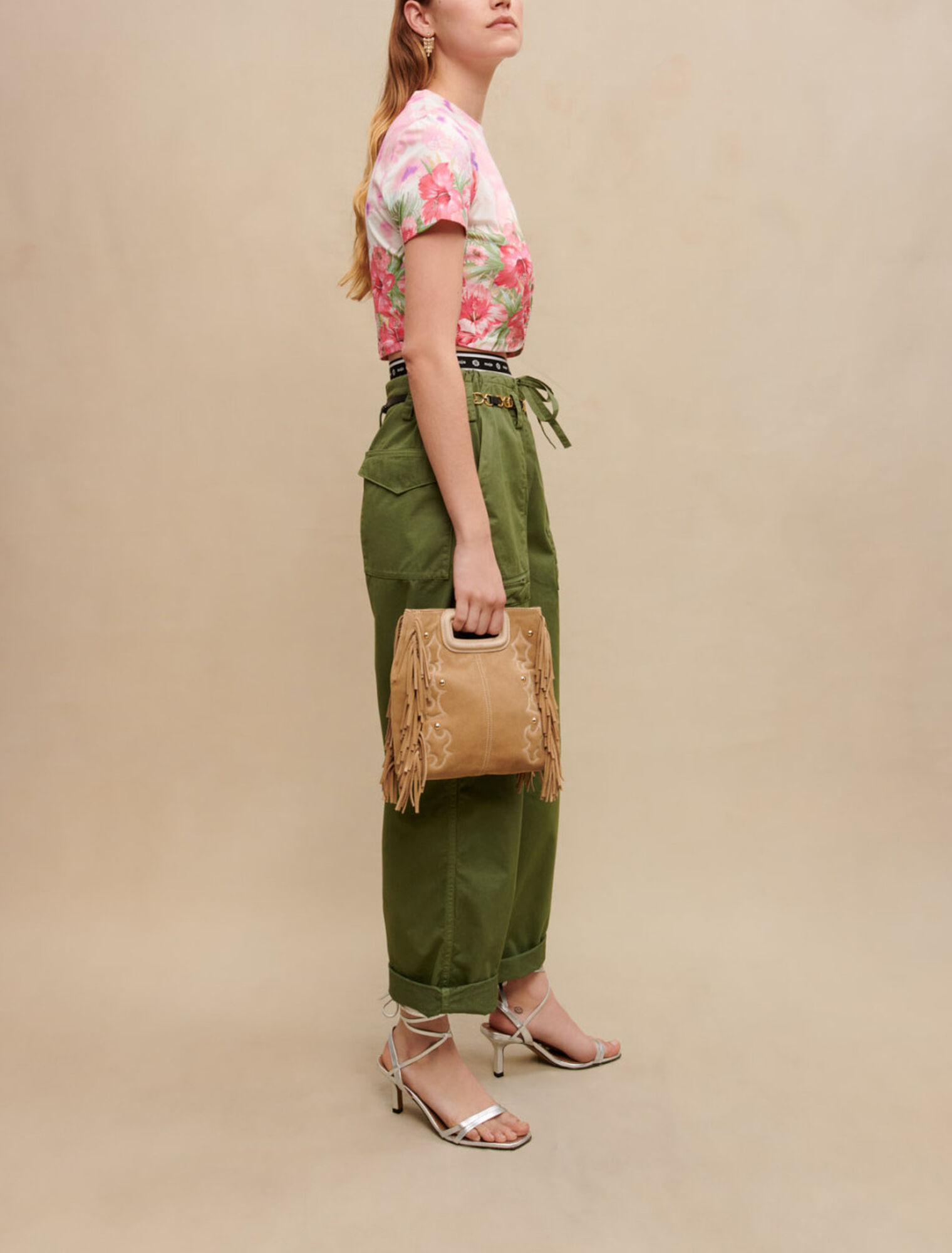 Camiseta floral