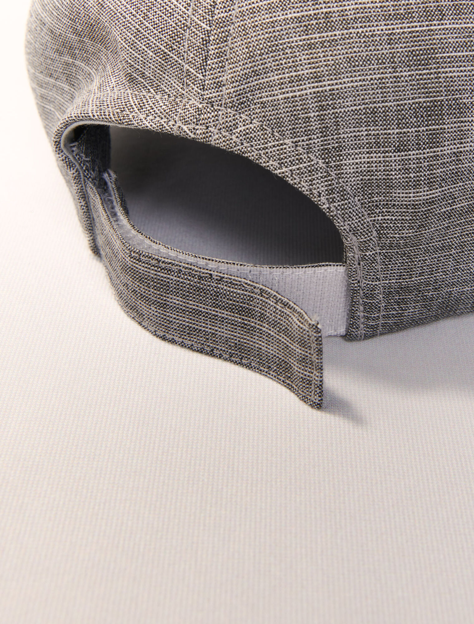Gorra de algodón estampada