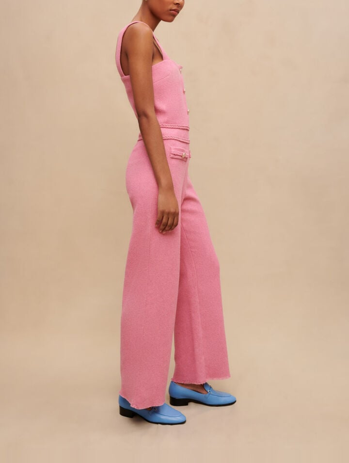 Pantalón de tweed