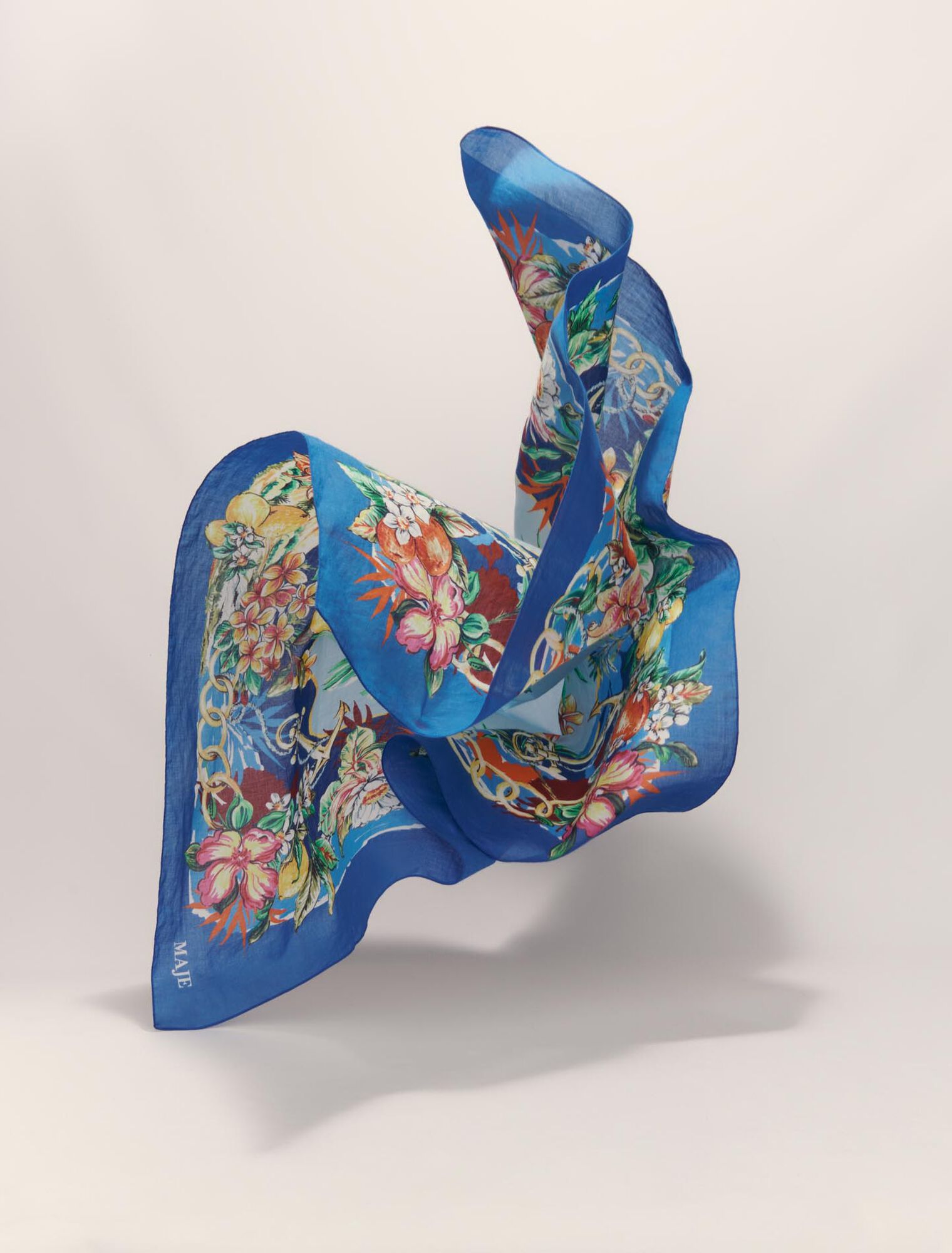 Pañuelo 90x90 cm algodón estampado