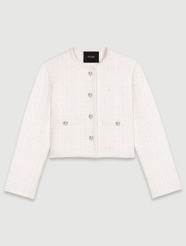 Chaqueta de tweed