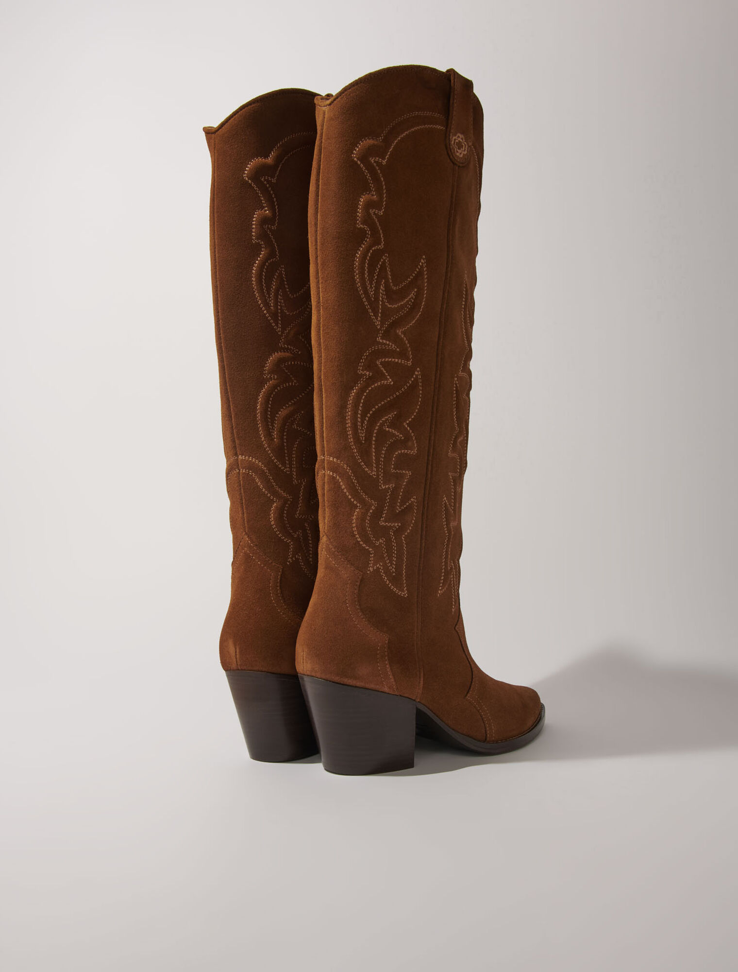 Botas cowboy de ante