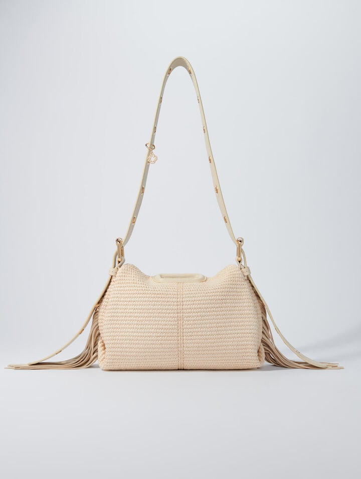 Bolso Miss M Mini efecto rafia