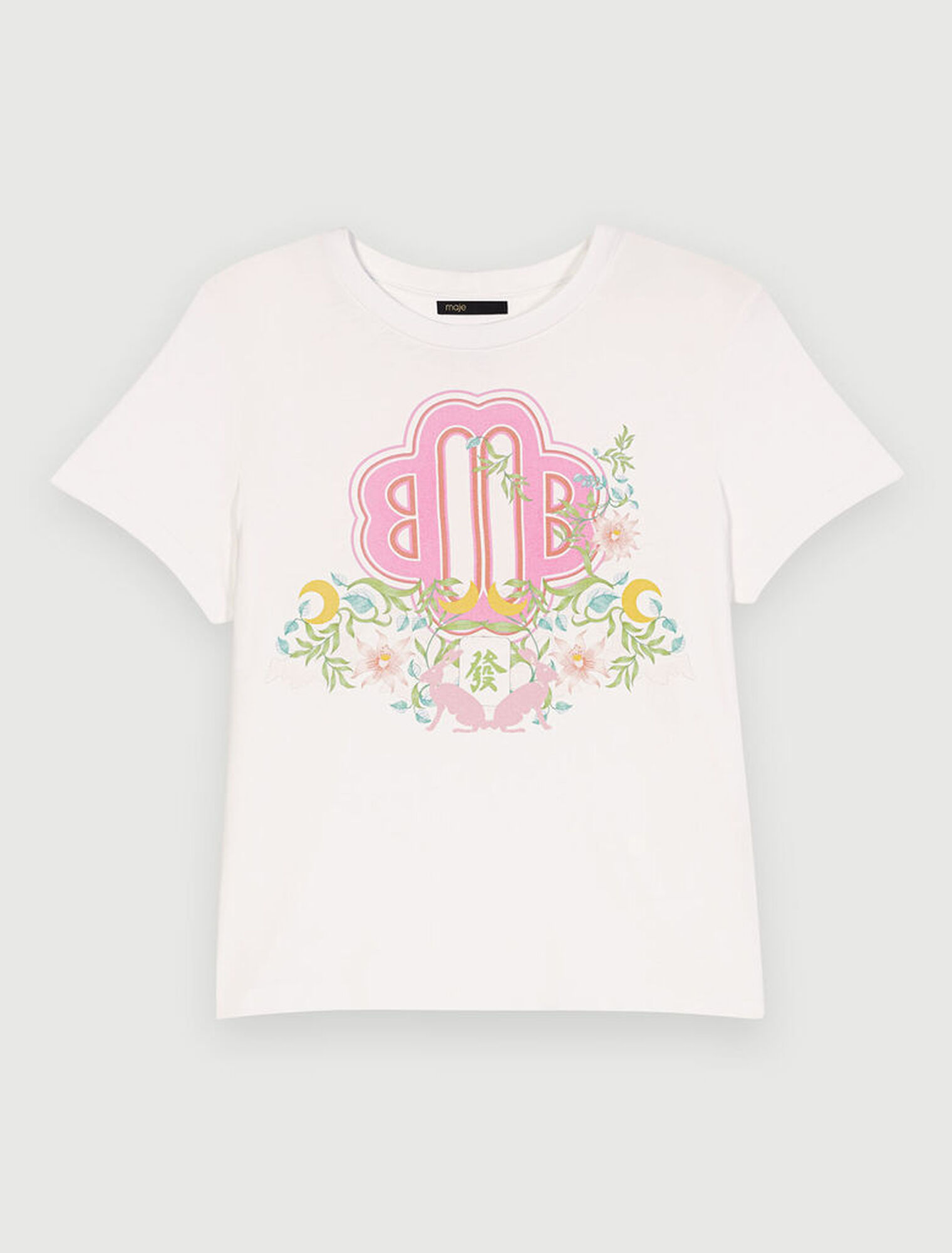 Camiseta con estampado Clover