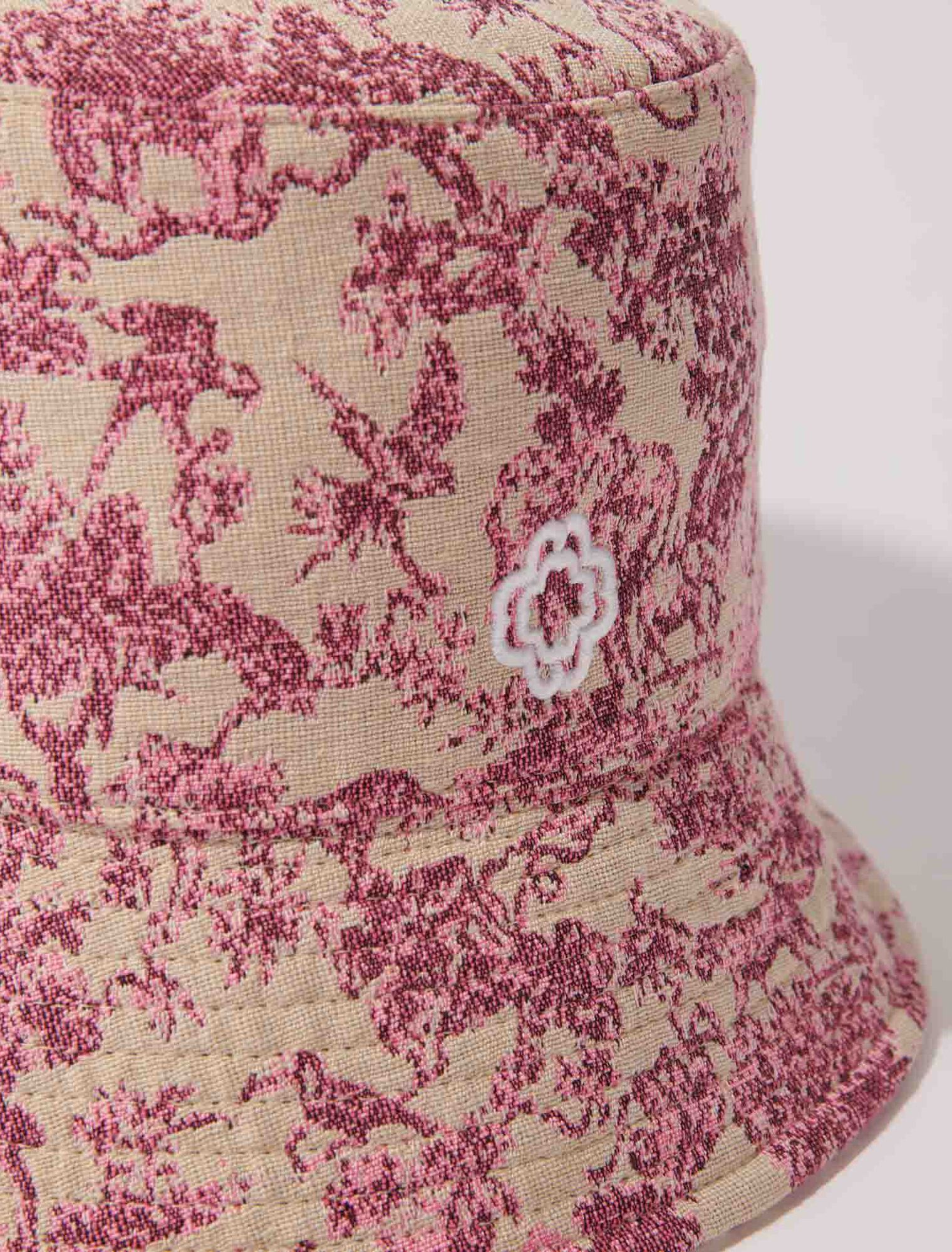 Gorro bob de algodón estampado