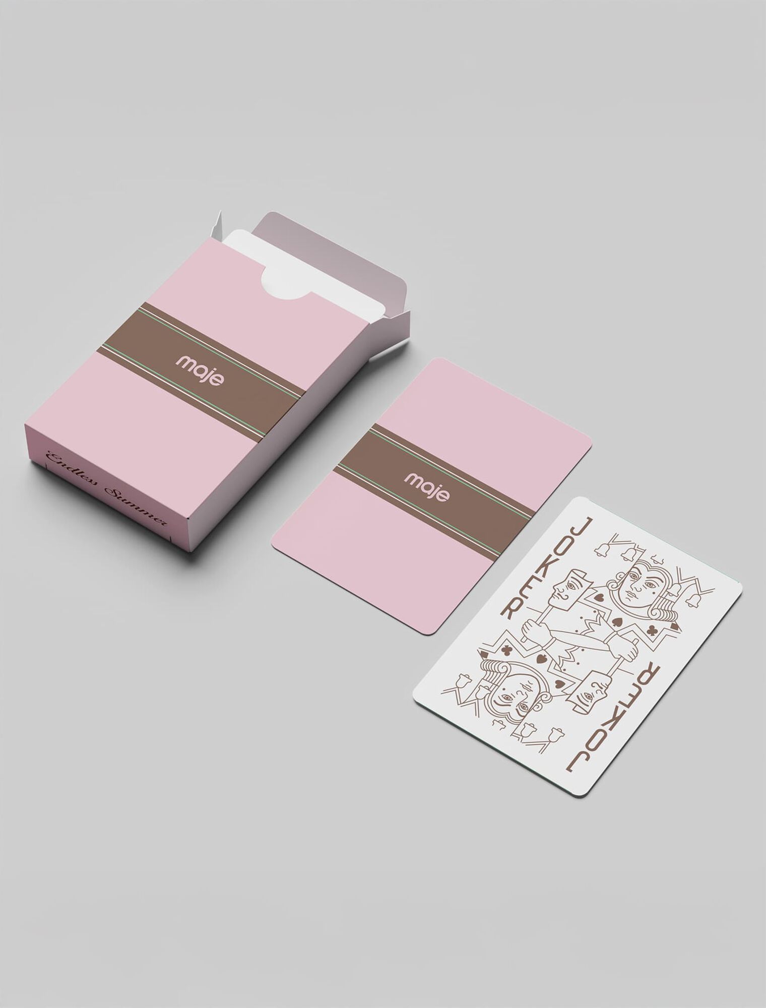 Juego de cartas Maje x Petibon