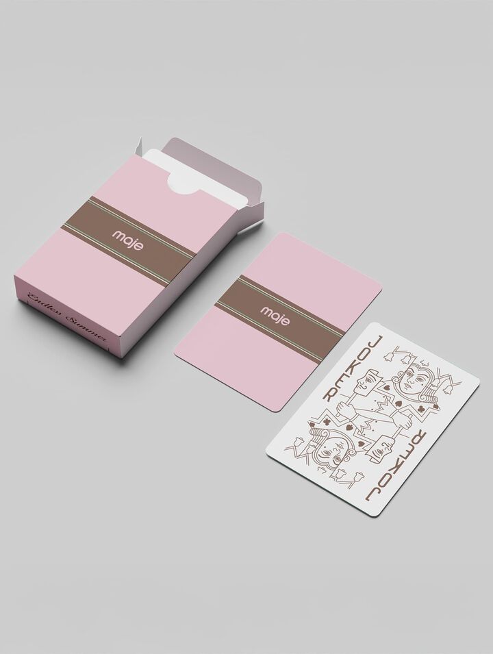 Juego de cartas Maje x Petibon