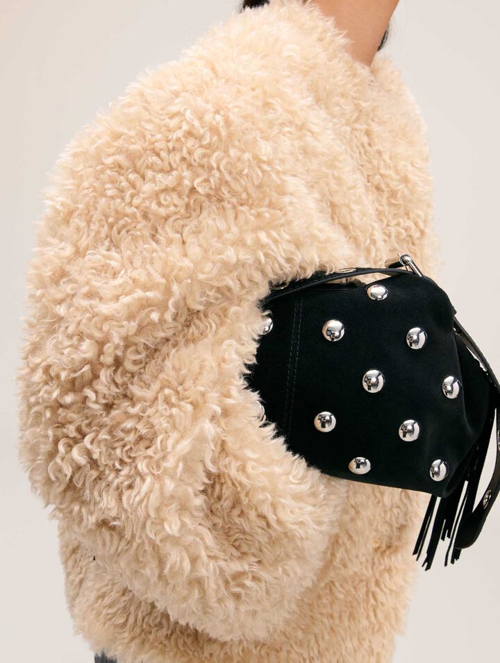 Bolso Miss M de ante con tachuelas