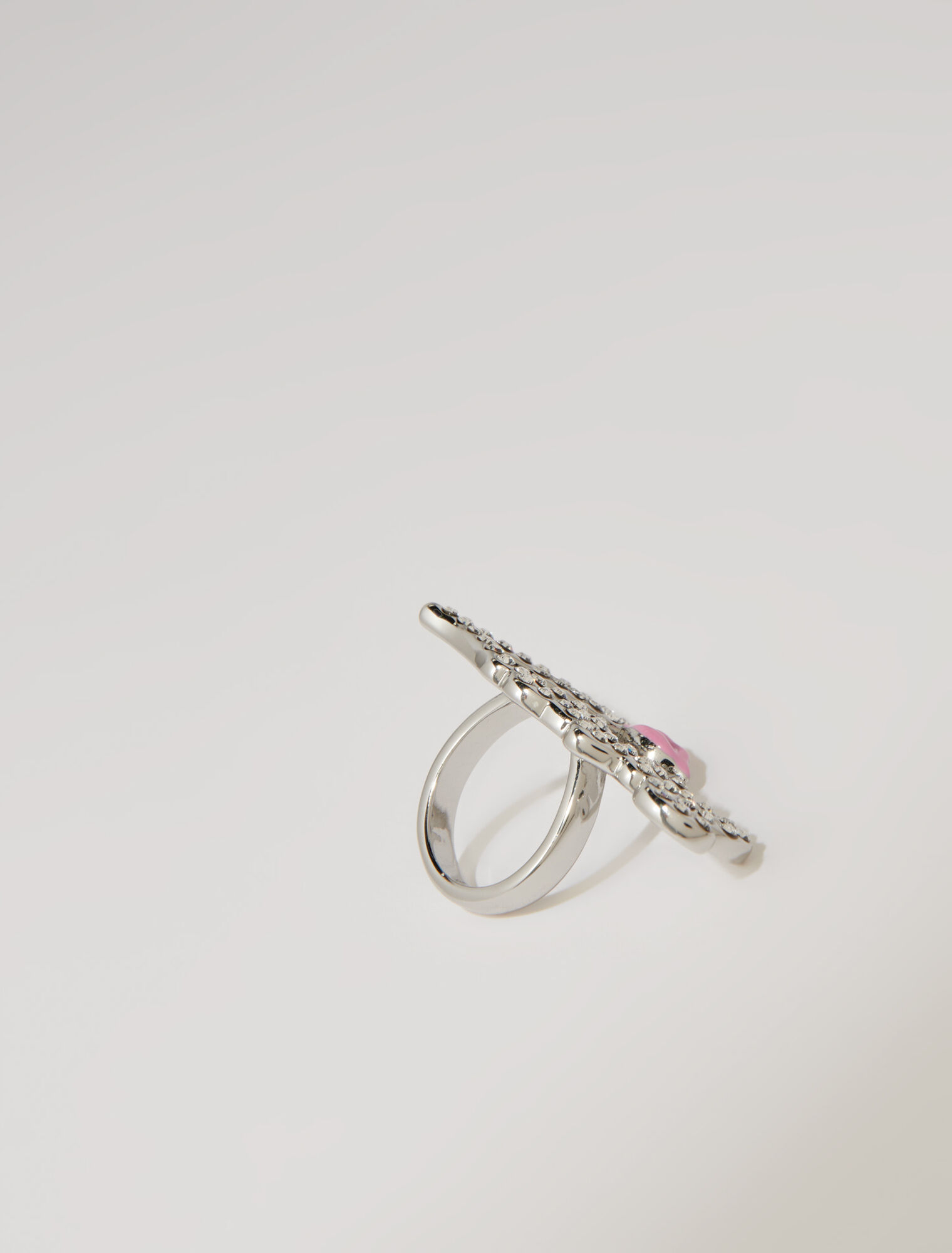 Anillo Love con strass