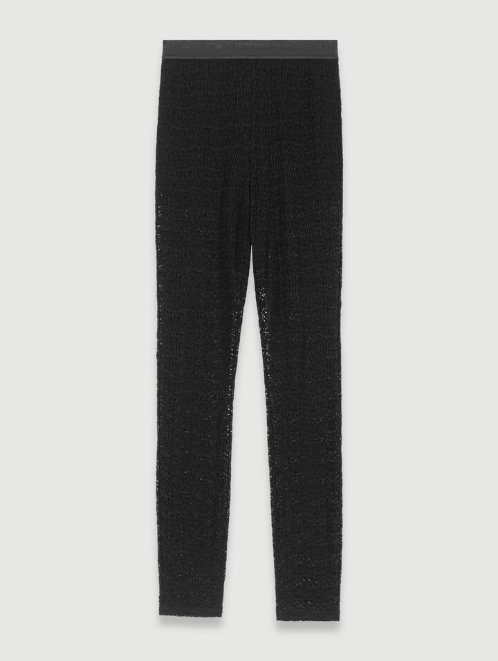 Leggings de encaje