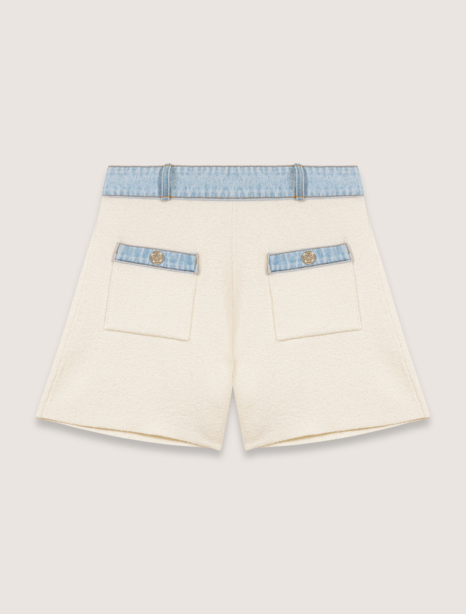 Pantalón corto de punto