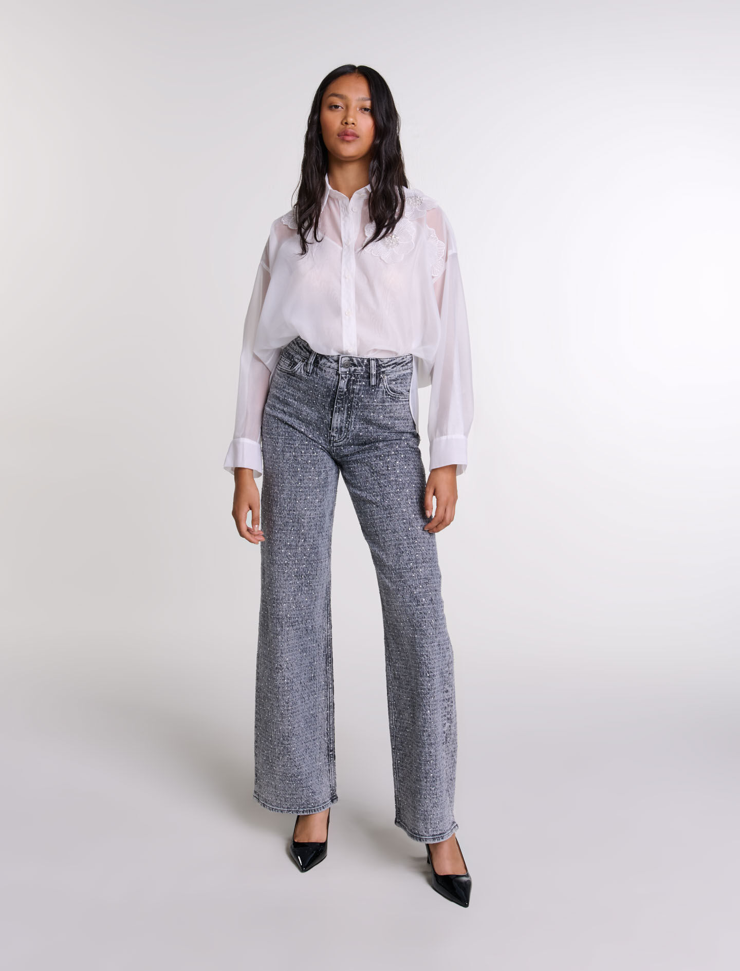 Camisa de organza Camisas Maje