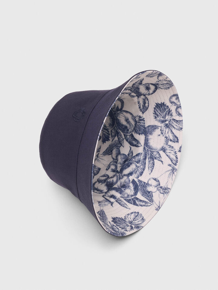 Bob reversible estampado frutas