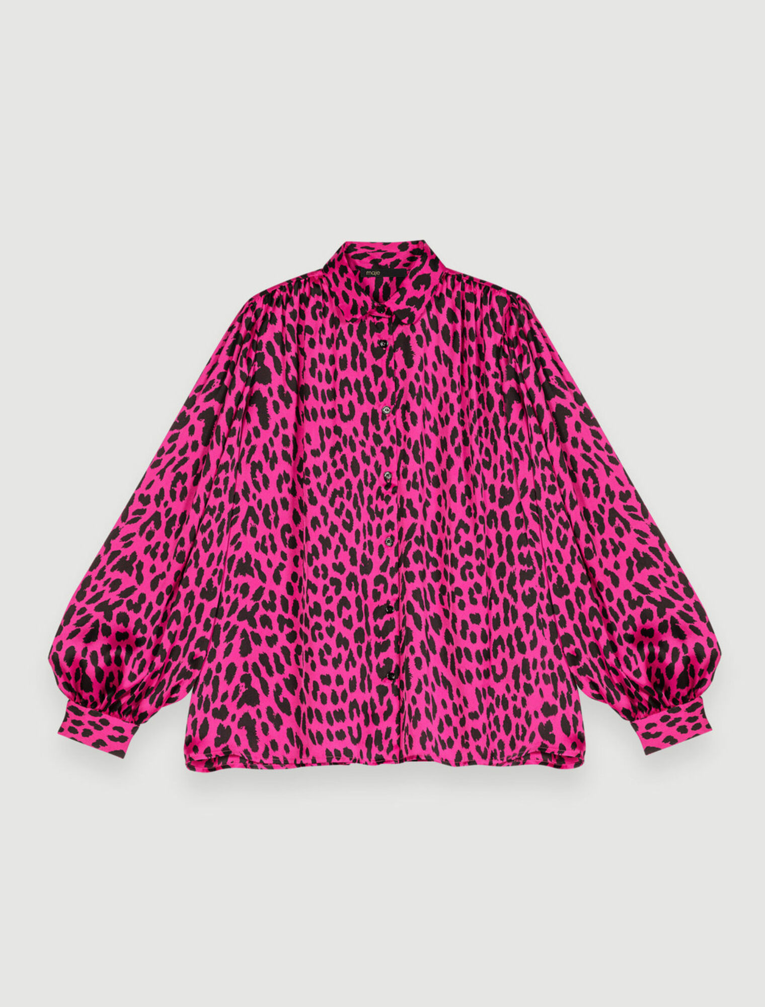 Camisa estampada leopardo
