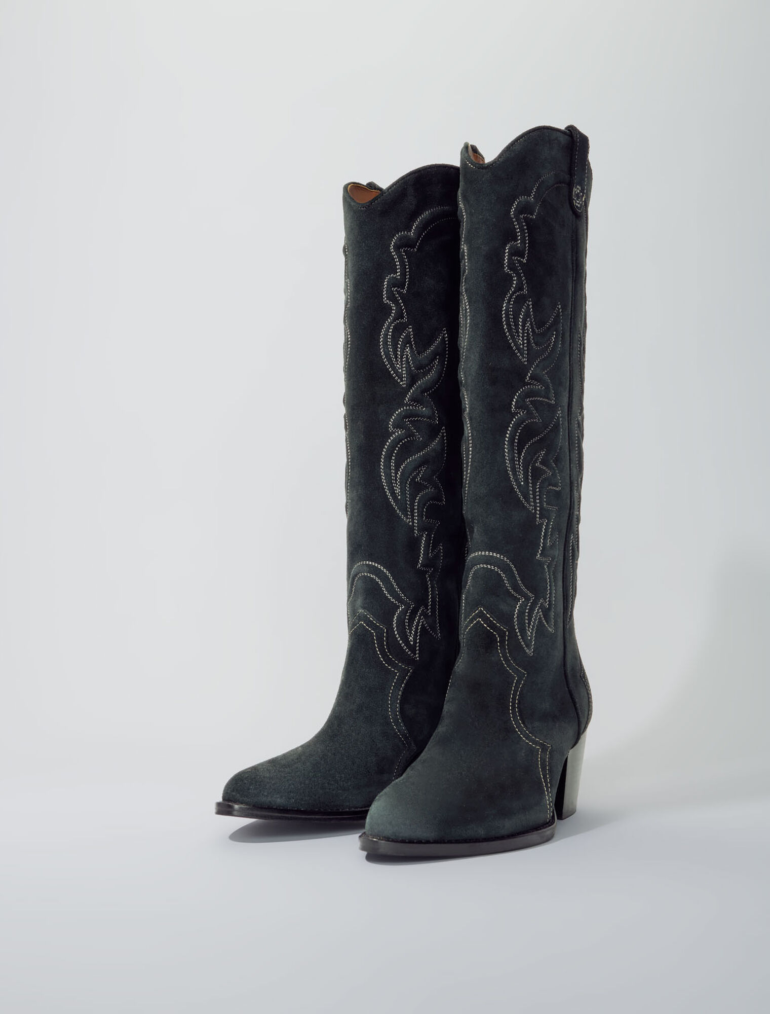 Botas cowboy de ante