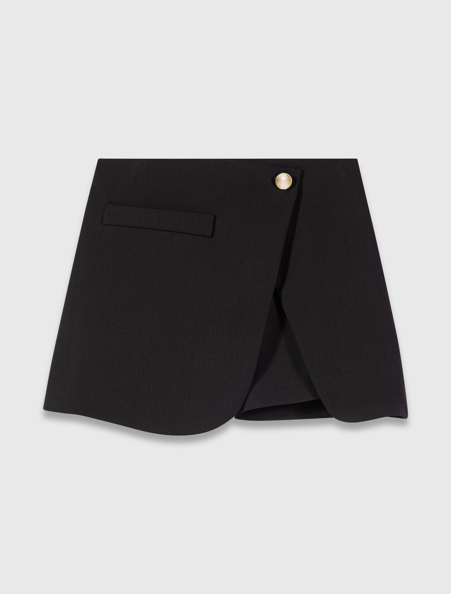 Pantalón corto de sastre trampantojo