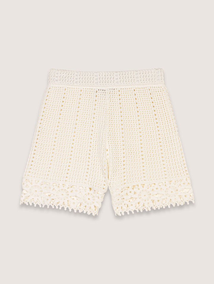 Short de ganchillo