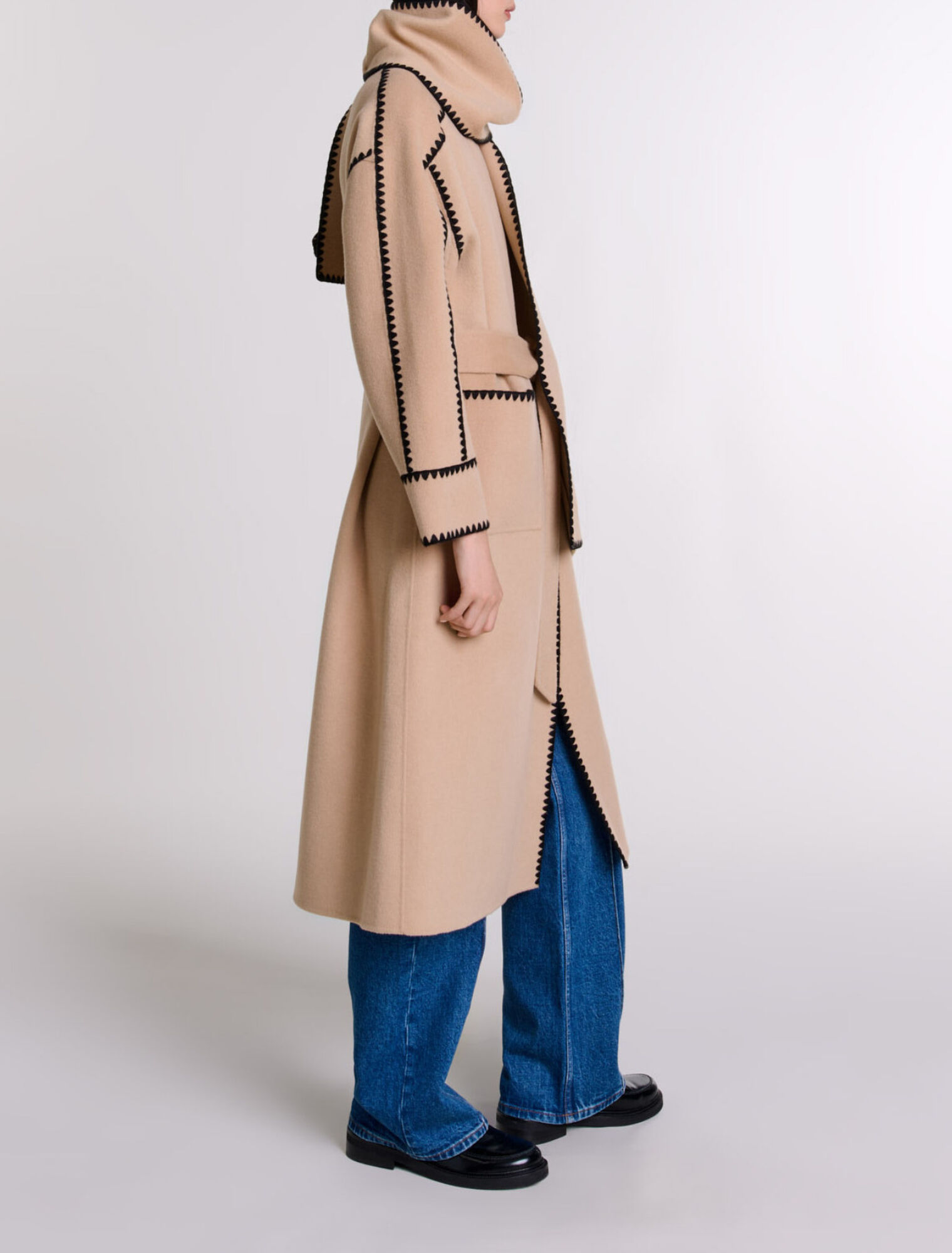 Abrigo bicolor reversible