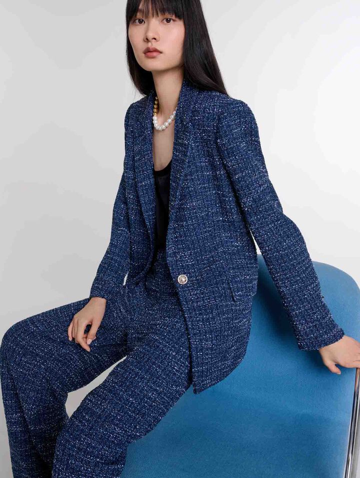 Chaqueta de tweed