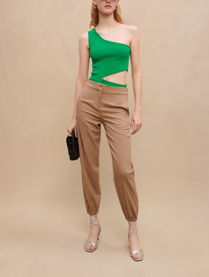 Pantalones tobilleros ajustados