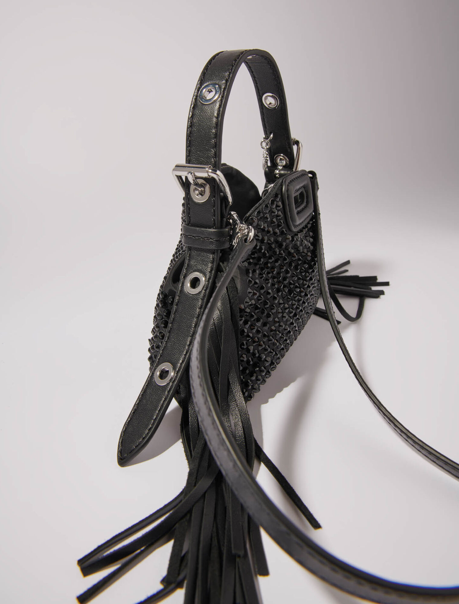 Bolso Miss M Nano de strass